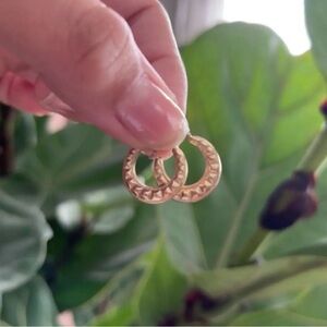 10K Gold Hoop Earrings